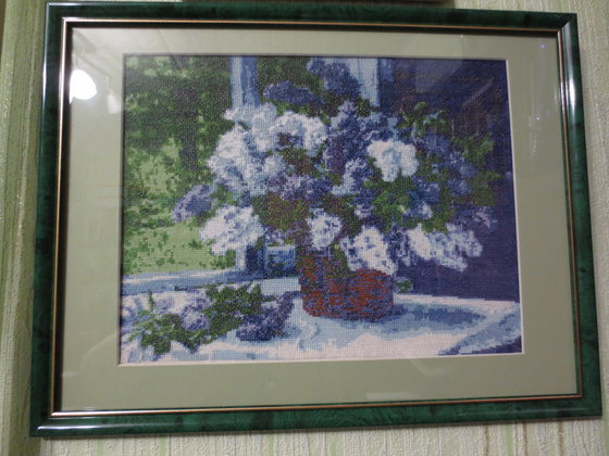 Работа «Кончаловский. Сирень на окне»