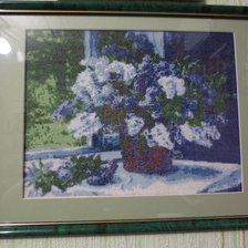 Работа «Кончаловский. Сирень на окне»