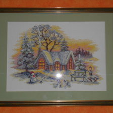 Работа «зимняя сказка»