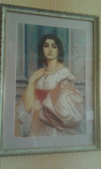 Работа «Римская аристократка»