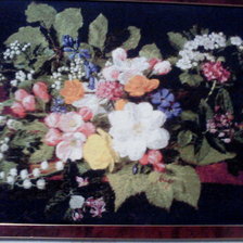 Работа «Весенний букет»