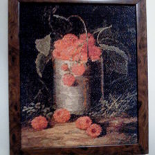 Работа «Туесок с малиной»