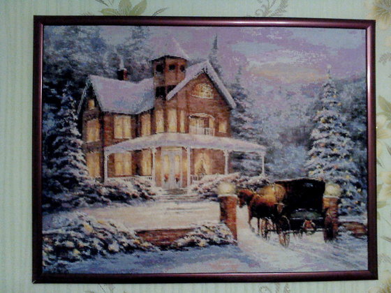 Работа «Домой на рождество»