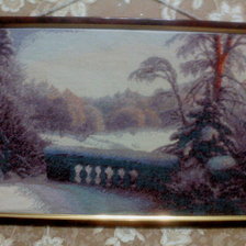 Работа «Зимний день»