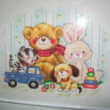 Работа «Игрушки»