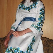 Работа «ПЛАТЬЕ ДЛЯ ДЕВУШКИ (Р.44-46)»