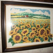 Работа «Подсолнухи»
