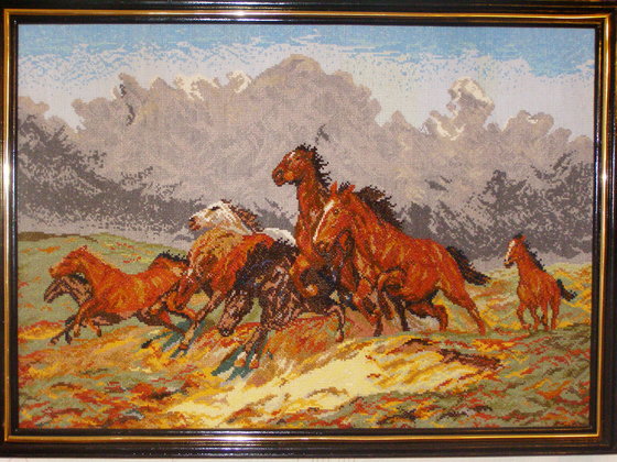Работа «Лошади»
