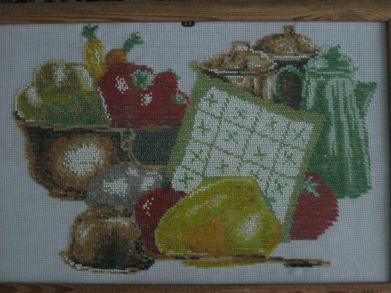 Работа «Кухонный пейзаж»