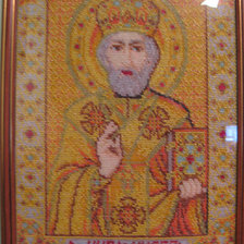 Работа «Святой Николай Чудотворец»