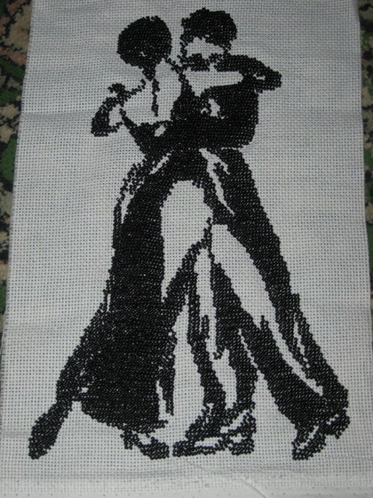 Работа «Чёрно-белый танец»