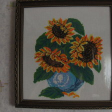 Работа «Соняшники»