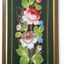 Работа «Жостовские розы»