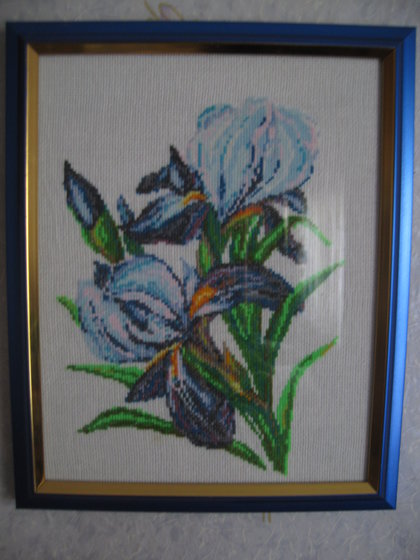 Работа «Ирисы»