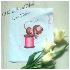 Работа «Мышка рукодельница»