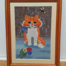 Работа «Котик из "Волшебной книги мечты"»