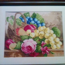 Работа «Корзина с фруктами»