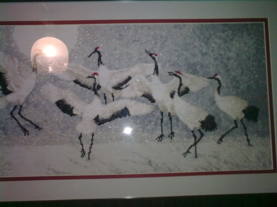 Работа «Журавли»