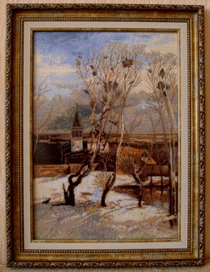 Работа «Грачи прилетели»