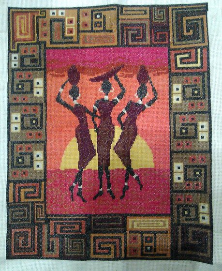 Работа «Панно-африка»