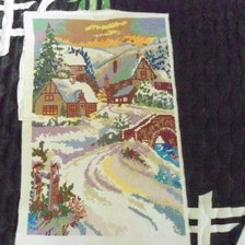 Работа «деревенька»