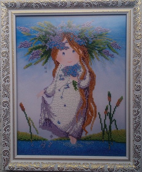 Работа «Девочка Купала»