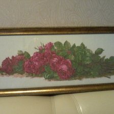 Работа «розы на столе»