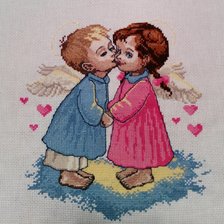 Работа «Поцелуй ангела»