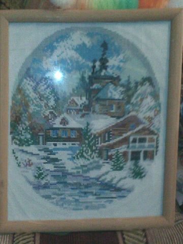 Работа «деревушка»