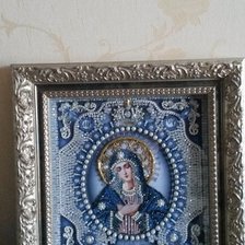 Работа «Икона Умиление (Образа в каменьях)»