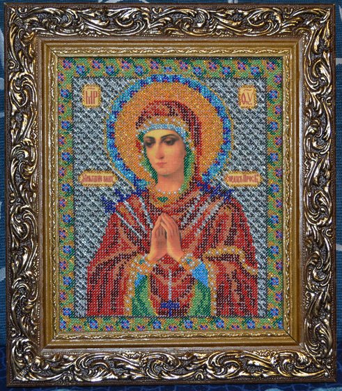 Работа «Икона "Семистрельная"»