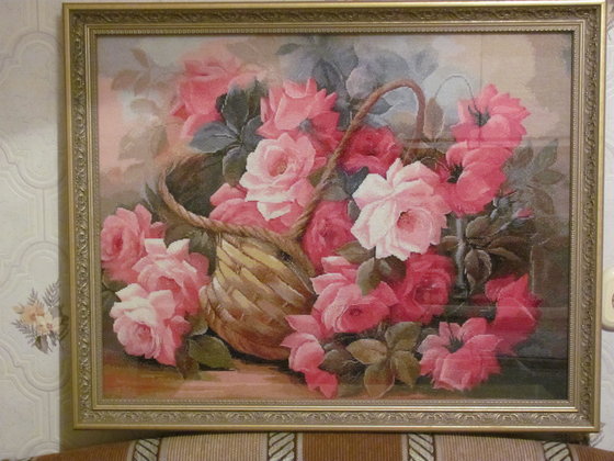 Работа «Розовое чудо.»