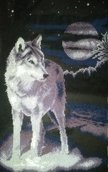 Работа «Белый волк»