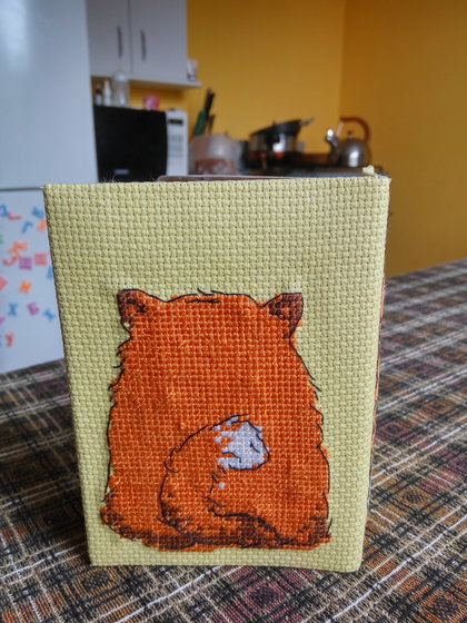 Работа «Обложка для паспорта (оборот)»