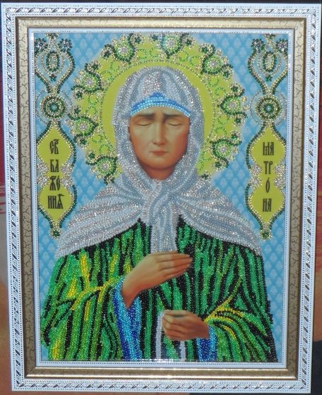 Работа «Святая матрона»
