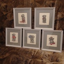 Работа «Серия знаменитых мишек»