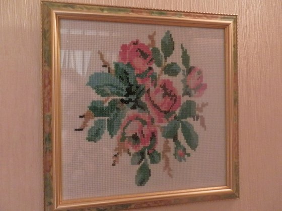 Работа «Розы. Ретро.»