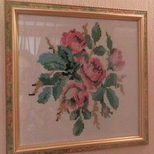 Работа «Розы. Ретро.»