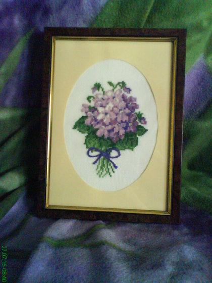 Работа «Весенний букетик»