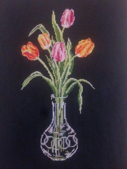 Работа «тюльпаны»