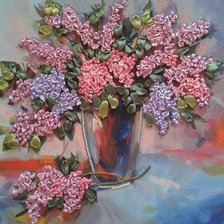 Работа «Сиреневая симфония»