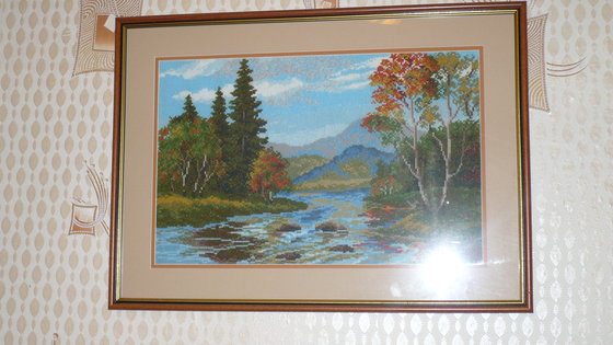 Работа «горная речка»