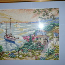 Работа «городок у моря»