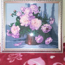 Работа «Goblenset, ''Пионы''.»