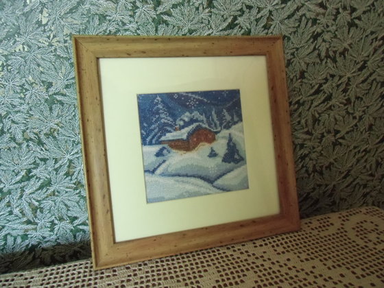 Работа «Зимний пейзаж»