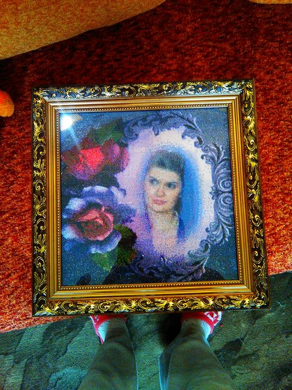 Работа «портрет подруги»