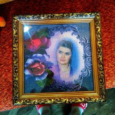 Работа «портрет подруги»