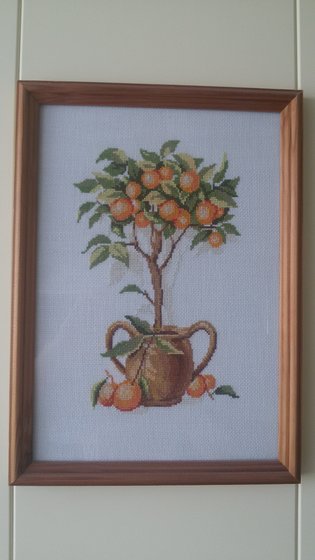 Работа «апельсиновое дерево»