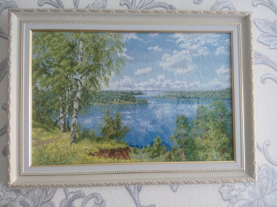 Работа «Просторы.»