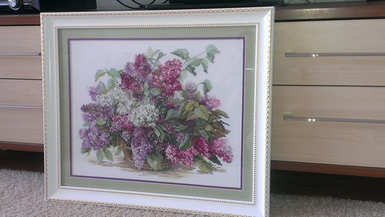 Работа «Сирень»